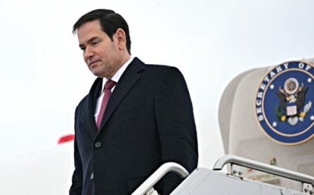 Rubio Touches Down in Geneva for Ukraine Peace Plan Talks