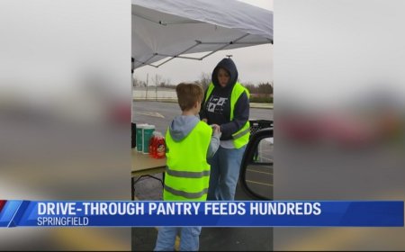 "The need is higher than ever": Hundreds served at drive-through food pantry ahead of Thanksgiving