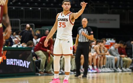 Hurricanes beat Delaware State 97-41 in dominating fashion