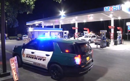 1 hospitalized after shooting at Oakland Park gas station
