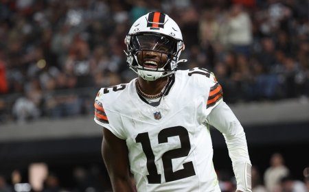 Shedeur Sanders makes Browns history with win over Raiders in first career start