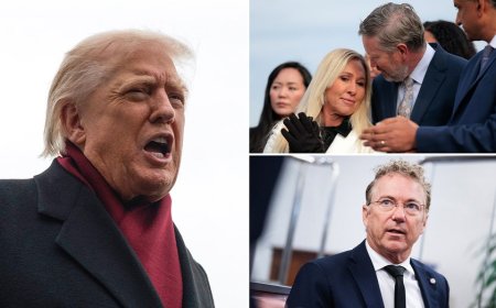 Trump claims GOP has 'never been so united,' calls Greene and other Republicans 'lowlifes'