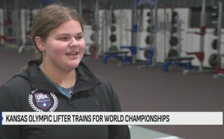 Meet the Kansas teen lifting her way to Team USA history
