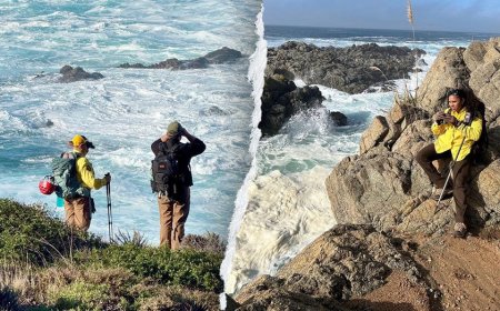 California man presumed dead after wave sweeps him away at same beach where girl, father died days earlier