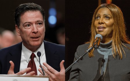 Judge dismisses DOJ criminal cases against Comey, James