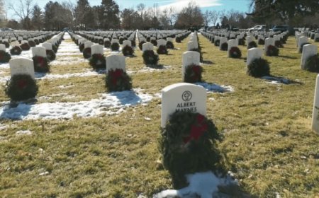 Thousands of graves at Missouri State Veterans Cemetery in Springfield need wreaths