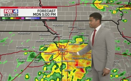 FOX4 Forecast: An afternoon round of rain