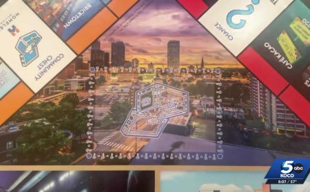 Oklahoma City Monopoly board mistakenly features Tulsa skyline