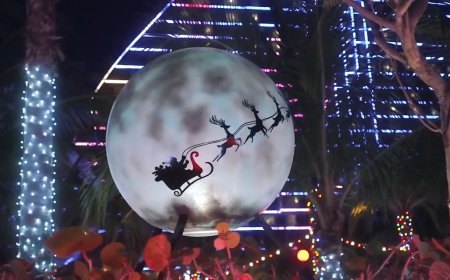 Experience a Christmas unlike anything else when the guitar lights up for Hard Rock The Holidays