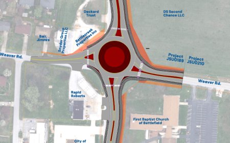 New roundabout in the works for City of Battlefield