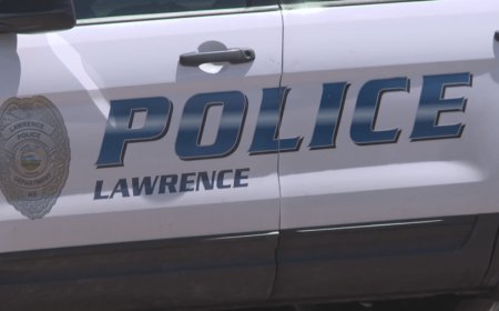 Elderly woman dies in near head-on crash in Lawrence