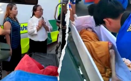 Temple staff stunned to hear knocking from inside coffin brought in for cremation