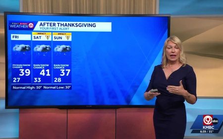 Partly cloudy and blustery today but changes are on the way after Thanksgiving