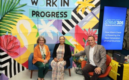 Mayor Levine-Cava Highlights Miami-Dade’s Entrepreneurial Spirit During Visit to The HUB @OfficeLogic