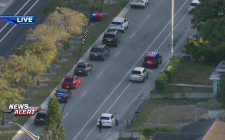 Police investigation underway in Miami Gardens; Stretch of NW 22 Ave closed
