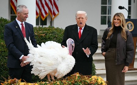 ‘Gobble, You’re Pardoned!’ Trump Touts Success, Roasts Dems In Annual Thanksgiving Tradition
