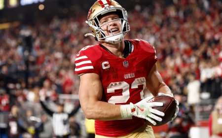 Christian McCaffrey’s mom shakes her butt in luxury box at ‘MNF’ game