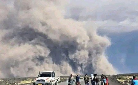 Ethiopian Volcano Erupts for First Time in 12,000 Years