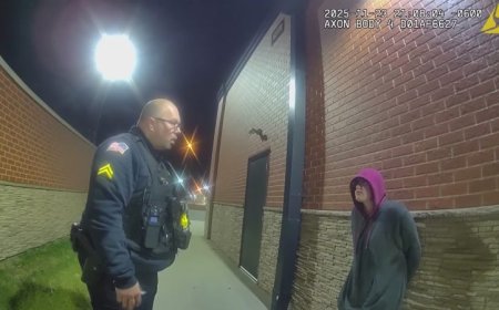 Bodycam video shows capture of 'Slender Man' escapee