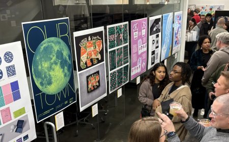 Eight Atomicdust Projects Featured in AIGA St. Louis Design Show 28