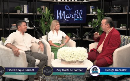 Let’s Chat with Disco George: Owners of Marfil Bistro’s Fidel Barreat & Zuly Marfil de Barreat