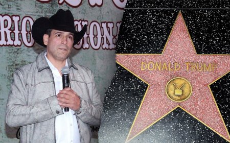 Texas Democrat — a Latin Grammy winner and party recruit — caught defacing Trump’s Hollywood star