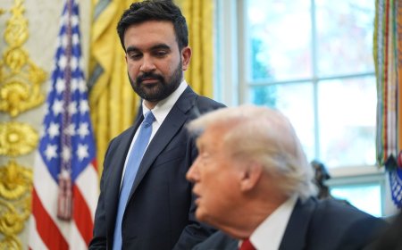 Mamdani says he flipped through 'UFC at the White House' concept art in Oval Office