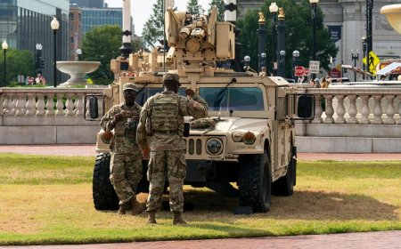 2 National Guard members shot near White House