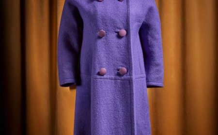 Jackie O’s violet 1960 election night coat to hit auction block at an estimated $6-8K: ‘Beauty, symbolism and history converge’