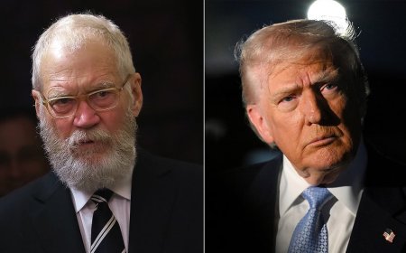 Letterman hammers ‘dictator’ Trump’s Truth Social post attacking another late-night host