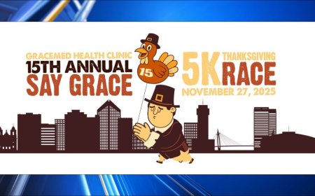 Around 1,500 expected to run in Say Grace 5K Thanksgiving Race