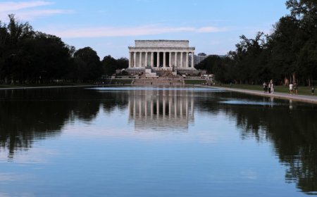 Trump suggests he and Burgum will 'fix' Lincoln Reflecting Pool