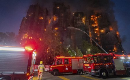 Dozens dead, nearly 300 missing in Hong Kong high-rise fire