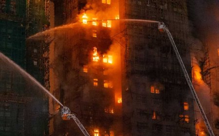 Death toll in Hong Kong high-rise fire rises to 36, with 279 people reported missing