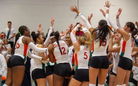 No.14 Miami rolls past NC State with powerful 3–0 Sweep