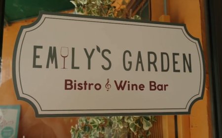 Emily’s Garden is the perfect spot for foodies to get a breathe of fresh air and delicious bites
