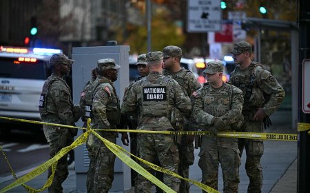 Two National Guardsmen Shot Near White House