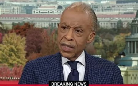 Al Sharpton Wastes No Time Blaming Trump For National Guard Shooting