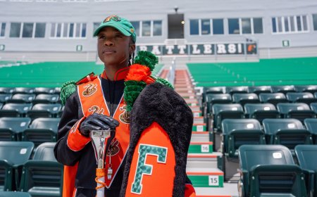 Oluwamodupe Oloyede makes HERstory as the first woman to be Florida A&M’s head drum major 