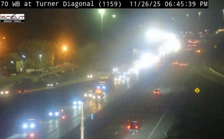 KHP: Pedestrian killed after being struck by vehicle on Interstate 70 in KCK