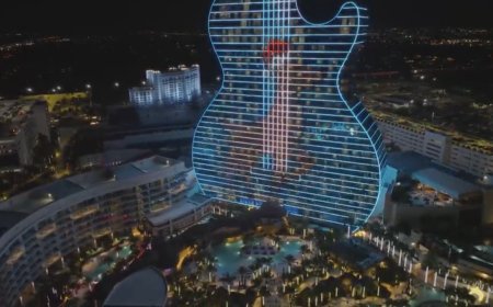 Hard Rock The Holidays offers preview of dazzling holiday light show