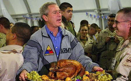 A look back at the biggest presidential Thanksgiving scandals, surprises