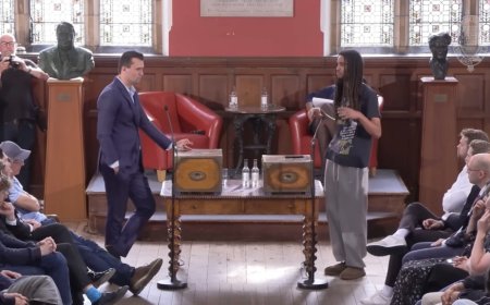 Ousted Oxford Union president-elect George Abaraonye apologizes to Charlie Kirk’s family for celebrating assassination