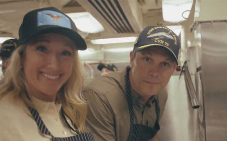 Pete Hegseth and Wife Spend Thanksgiving Serving Sailors Aboard Warships in the Atlantic