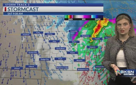Storm Track 3 Forecast: Rain/snow Saturday before temps crash below freezing