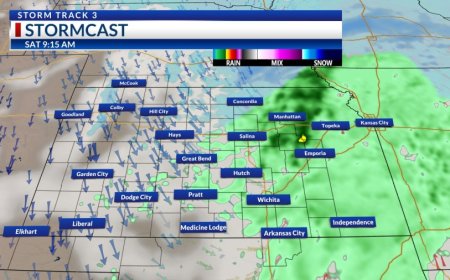 Storm Track 3 Forecast: Increasing clouds and winds Friday, wintry weekend