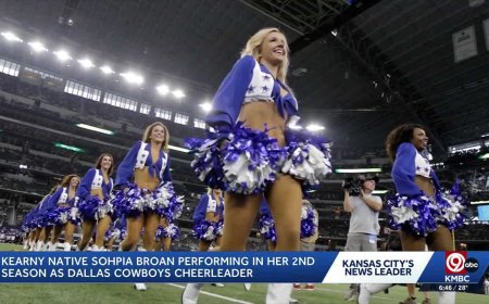 Kearney woman makes Dallas Cowboys Cheerleaders, performs on Thanksgiving