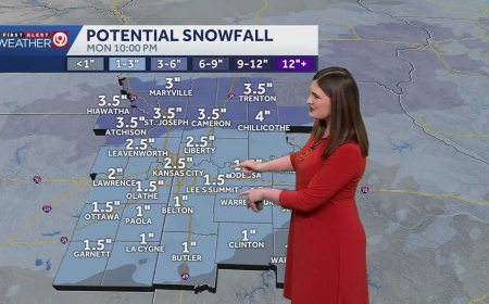 Cold & dry today, but snow moves in tomorrow
