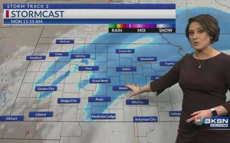 Storm Track 3 Forecast: Snow arrives Monday, widespread slick travel likely
