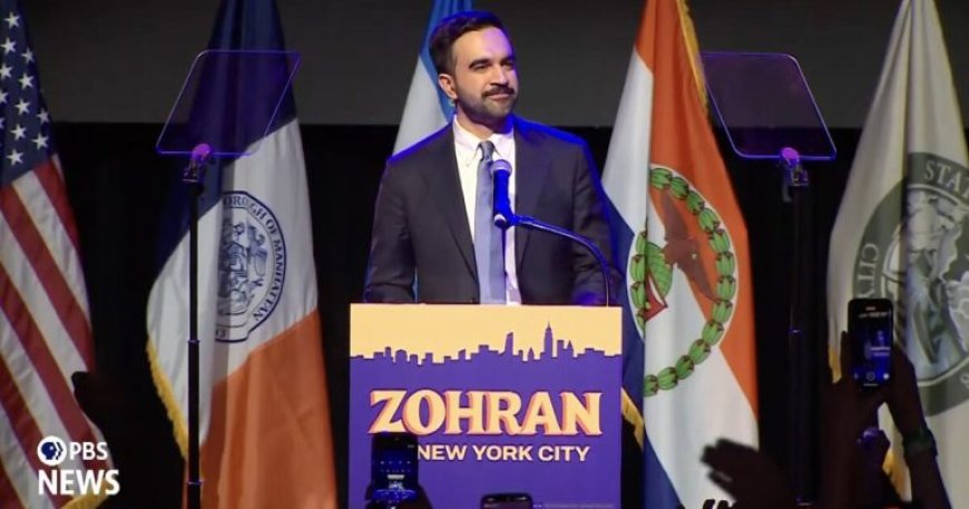 Socialist Mayor-Elect Zohran Mamdani Declares War on President Trump, Capitalism, and Traditional America in Radical New York City Victory Speech